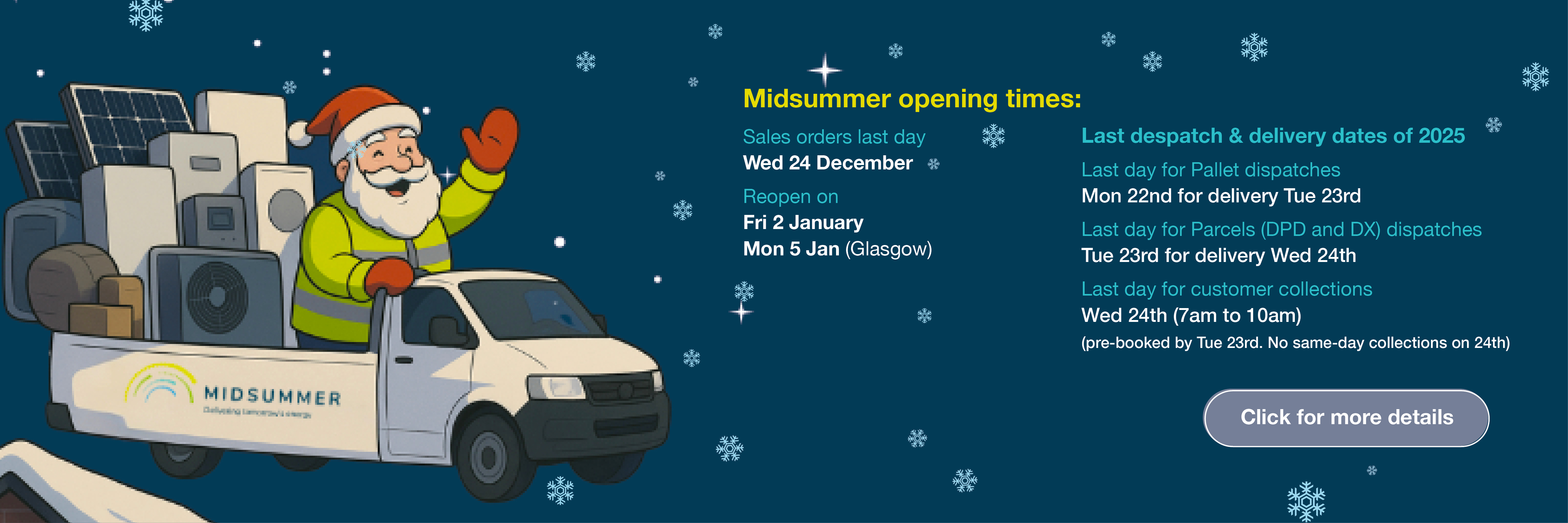 Midsummer Xmas Deliveries